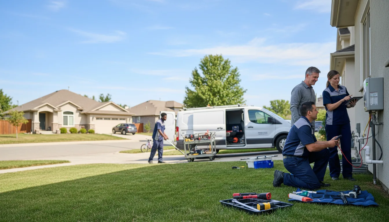 Tankless water heater service in Eunice, NM